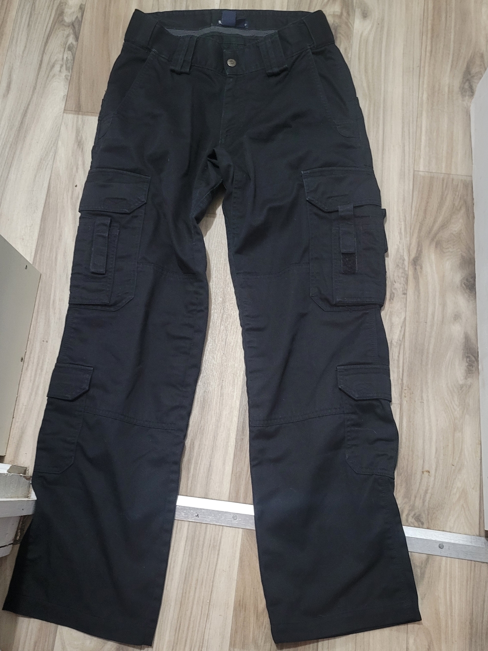 5.11 Tactical Black Cargo Pants with Multiple Utility Pockets